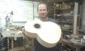 Geoff with the finished body